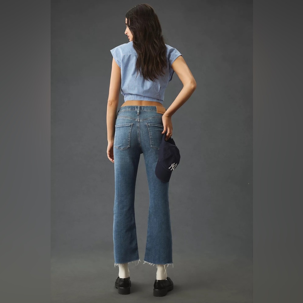 Citizens of Humanity Isola Mid-Rise Crop Bootcut Jeans 26 - Picture 3 of 15